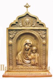 Центральна ікона Пресвята Богородиця Казанська - фото