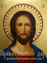 Писана ікона Ісус Христос - фото
