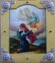 Ексклюзивна ікона << Сходження пророка Іллі на небо у вогненній колісниці >>