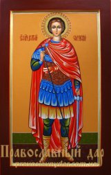 Писана ікона святий Димитрій Солунський - фото
