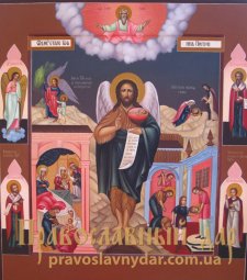 Писана ікона Святий Іоанн Предтеча - фото