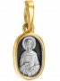 Образ «Свята преподобна Фотинія» (Світлана) срібло 925 проби, позолота 999 проби