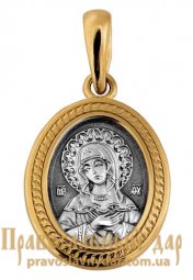 Образок «Ікона Божої Матері Розчулення Серафимо-Дивеевская» - фото