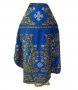 Облачення священицьке, вишивка на блакитному габардині, вишитий галун