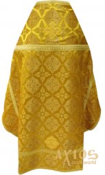 Облачення ієрейське, жовта парча, фроловський хрест - фото