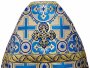 Облачення ієрейське, грецька парча синього кольору
