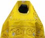 Облачення ієрейське, жовтий оксамит, вишита ікона Спасителя, ікони Святих