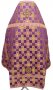Облачення священицьке з якісної парчі фіолетового кольору, тканина "патріарший хрест"